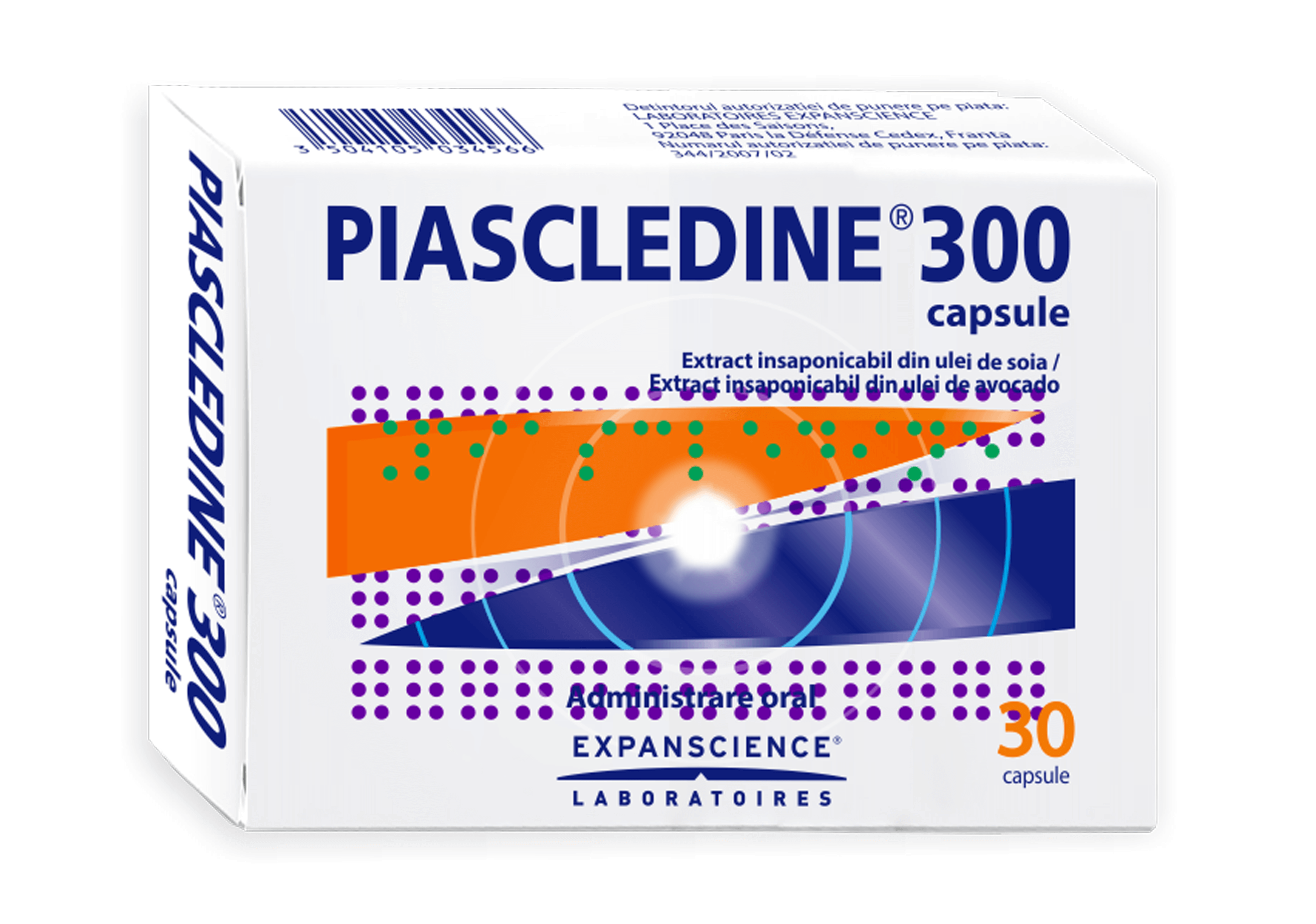 Boites Piasclédine 300 en 30, 60, 90 gélules